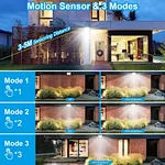 54led solar light