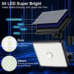 54led solar light