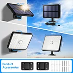 54led solar light